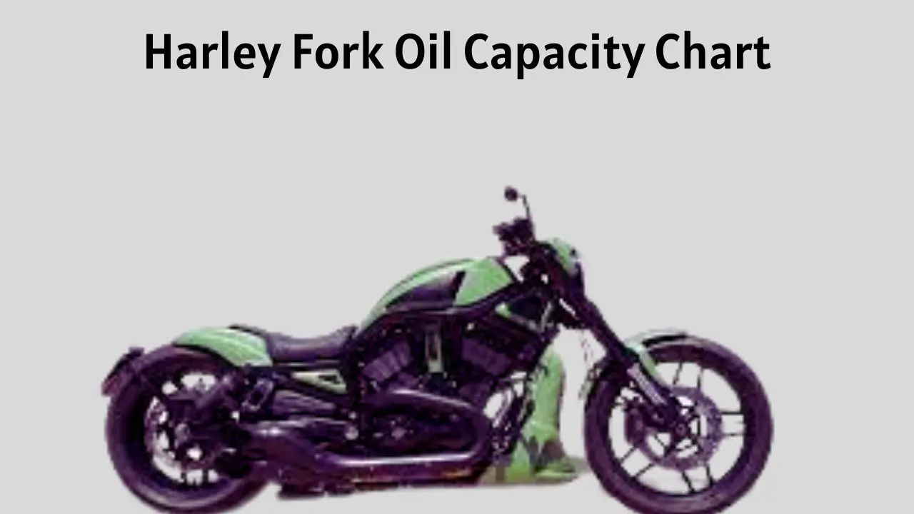 Harley Fork Oil Capacity Chart (Explained) MotorBike Dude