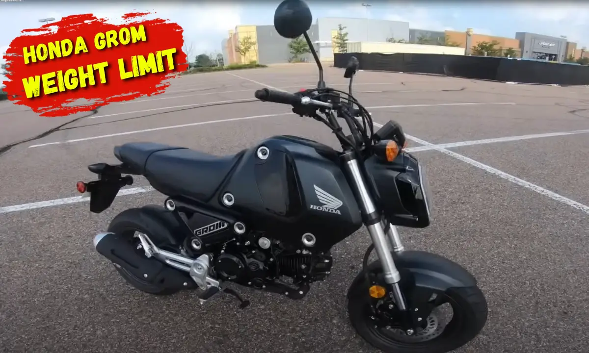 Honda Grom Weight Limit (Tested How much it is?) MotorBike Dude